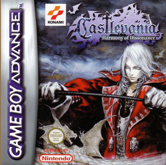Castlevania - Harmony Of Dissonance — box-2D (EU)