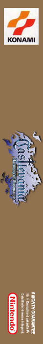 Castlevania - Harmony Of Dissonance — box-2D-side (EU)