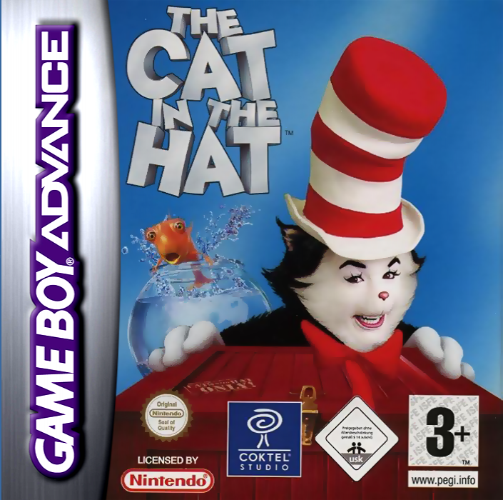 Dr. Seuss' The Cat in the Hat — box-2D (EU)