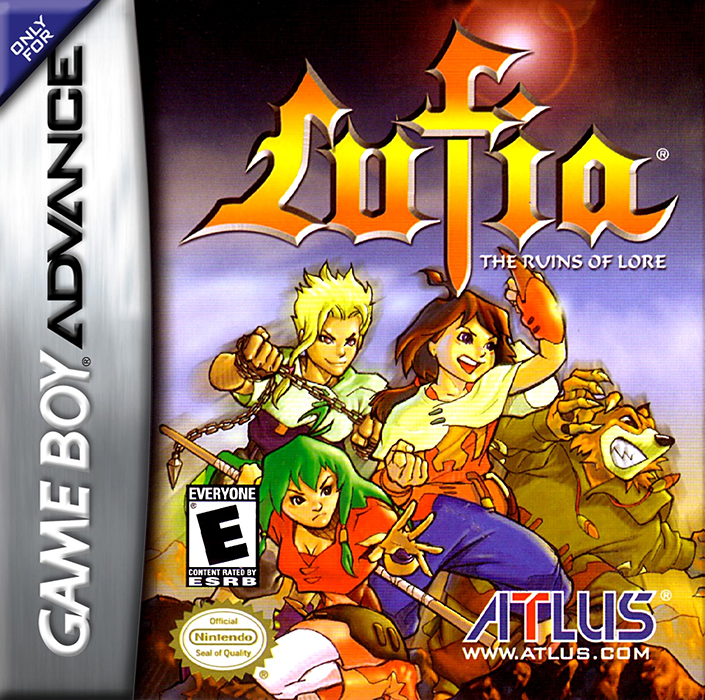 Lufia - The Ruins Of Lore box art
