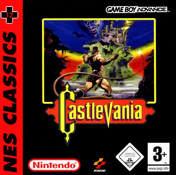 NES Classics - Castlevania — box-2D (EU)