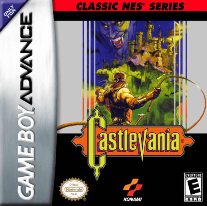 NES Classics - Castlevania box art