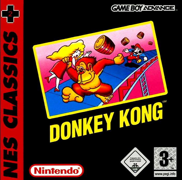 NES Classics - Donkey Kong — box-2D (EU)