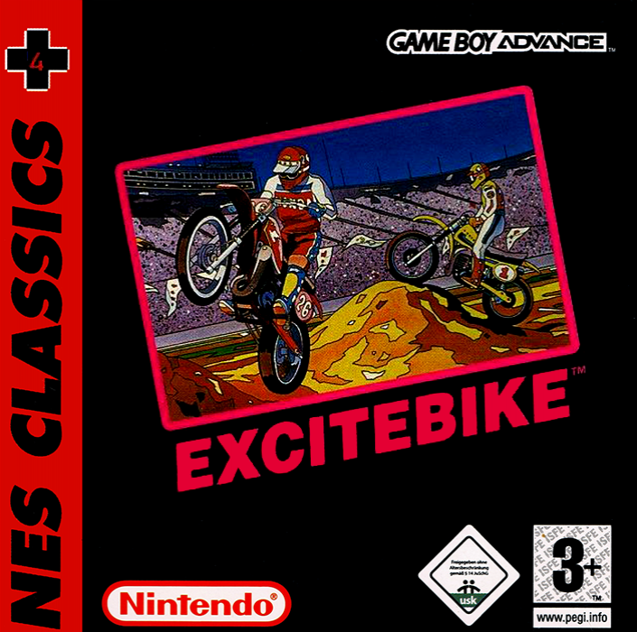 NES Classics - Excitebike — box-2D (EU)