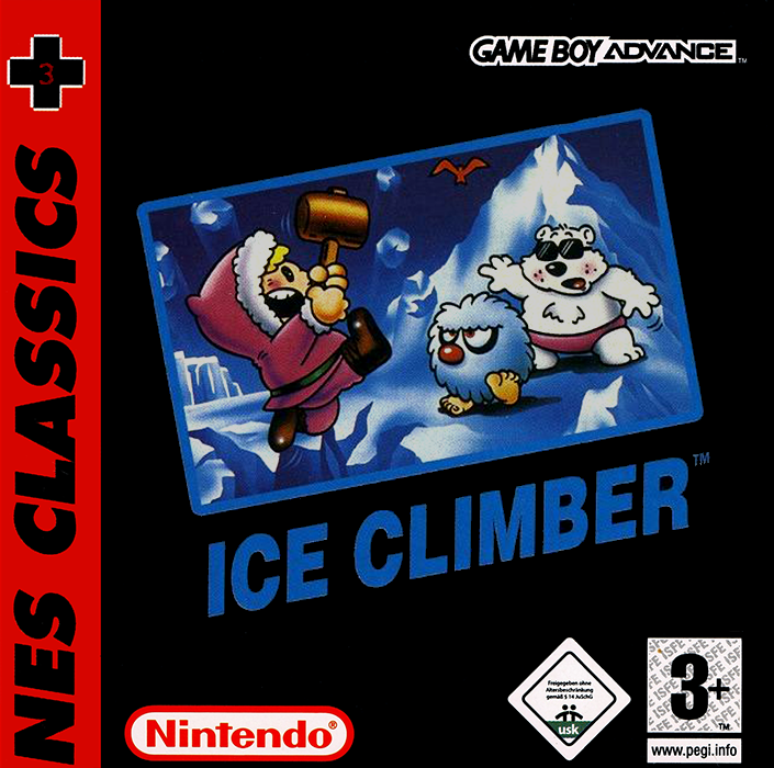 NES Classics - Ice Climber — box-2D (EU)