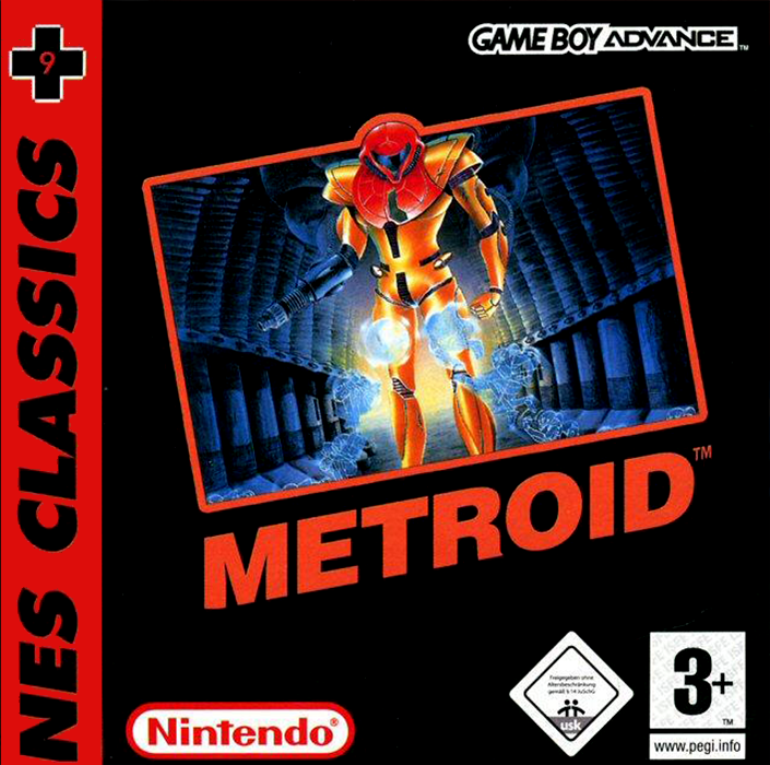 NES Classics - Metroid — box-2D (EU)