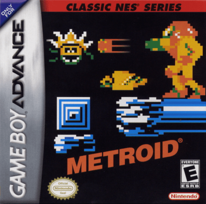 NES Classics - Metroid box art