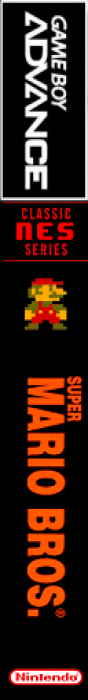 NES Classics - Super Mario Bros. — box-2D-side (US)