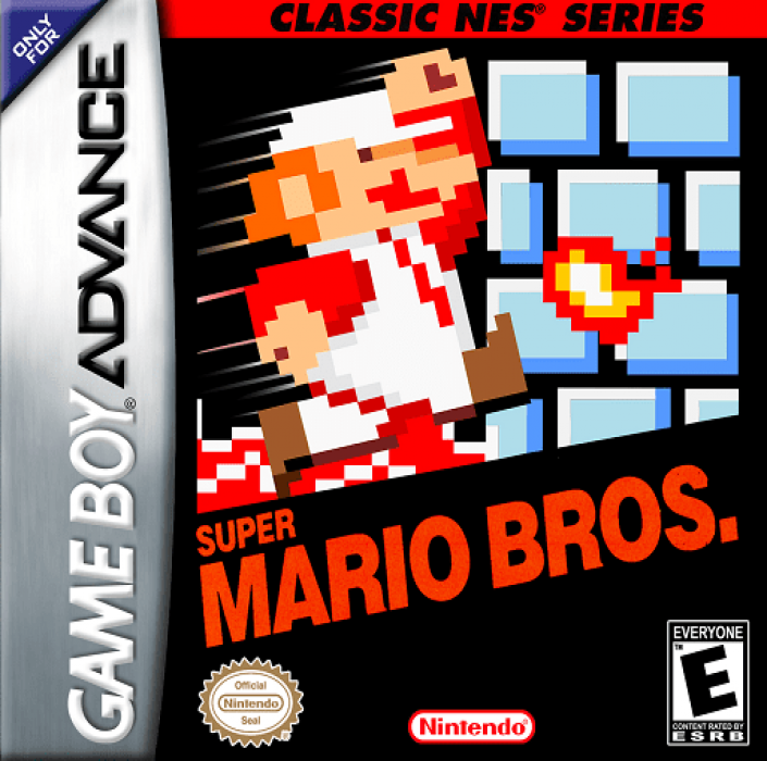NES Classics - Super Mario Bros. box art