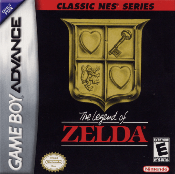 NES Classics - The Legend of Zelda box art