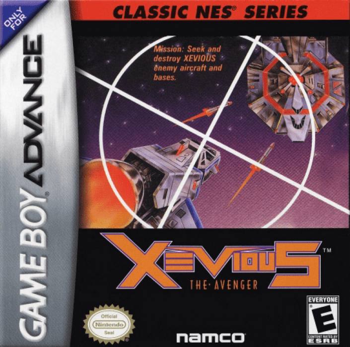 NES Classics - Xevious box art