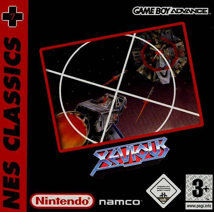 NES Classics - Xevious — box-2D (EU)