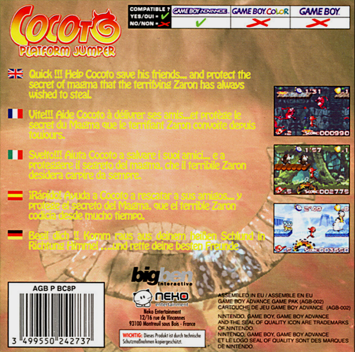 Cocoto - Platform Jumper — box-2D-back (EU)
