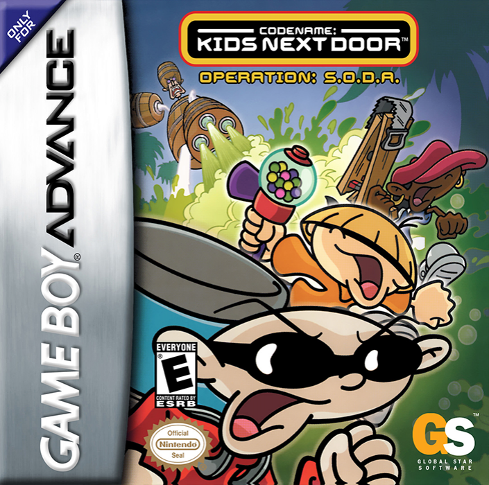Code- Kids Next Door - Operation S.o.d.a. box art