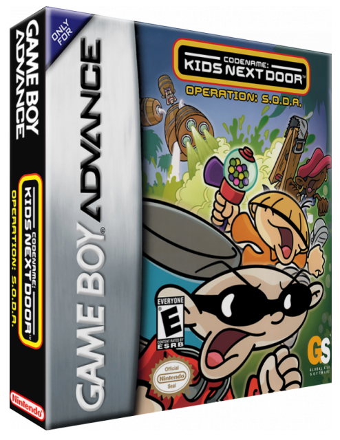 Code- Kids Next Door - Operation S.o.d.a. — box-3D (US)