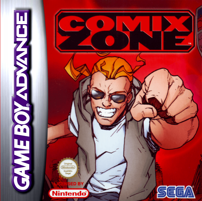 Comix Zone box art