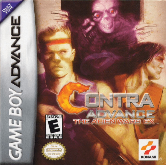 Contra Advance - The Alien Wars Ex box art