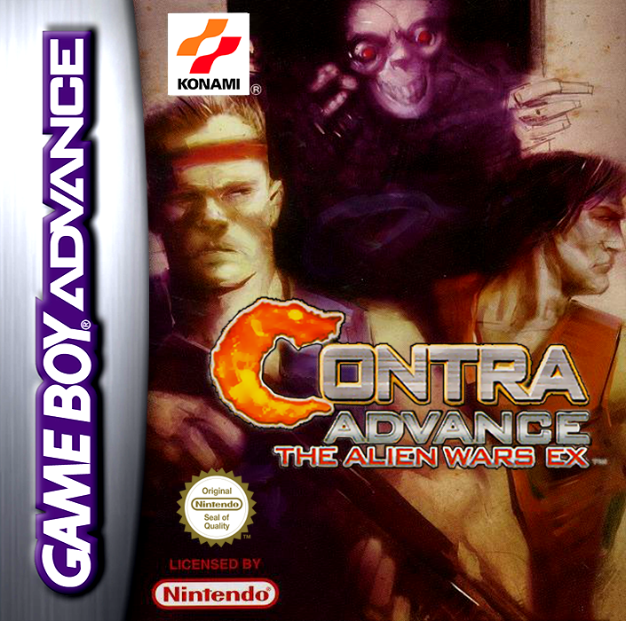 Contra Advance - The Alien Wars Ex — box-2D (EU)
