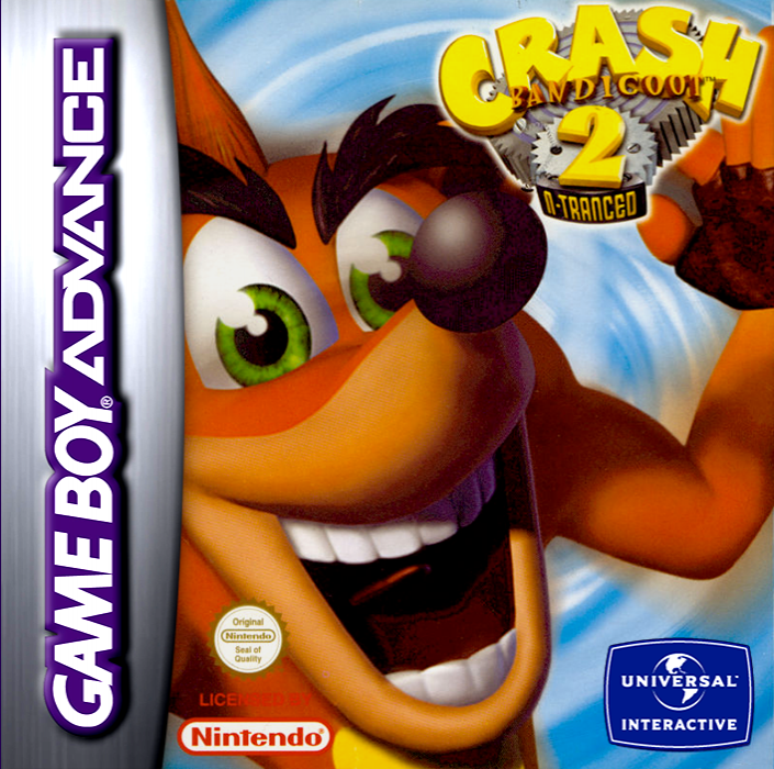Crash Bandicoot 2 - N-tranced — box-2D (EU)