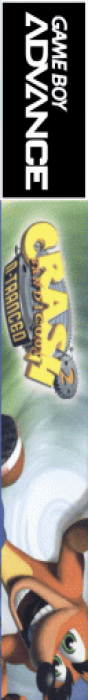 Crash Bandicoot 2 - N-tranced — box-2D-side (US)
