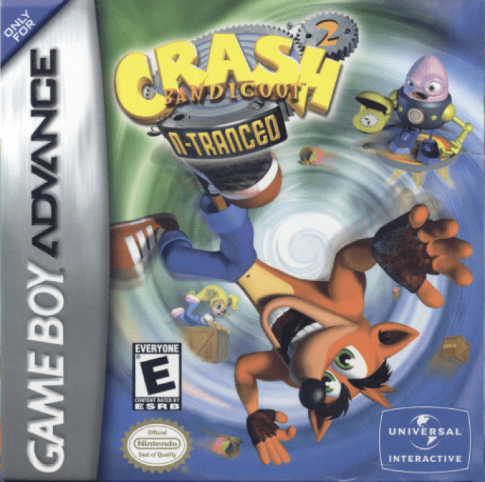 Crash Bandicoot 2 - N-tranced box art