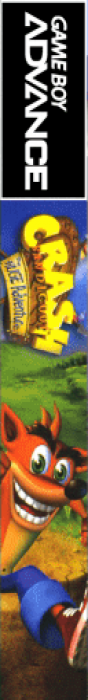 Crash Bandicoot Xs — box-2D-side (US)
