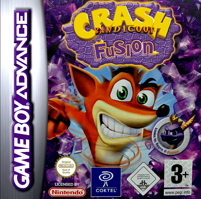 Crash Bandicoot - Fusion — box-2D (EU)