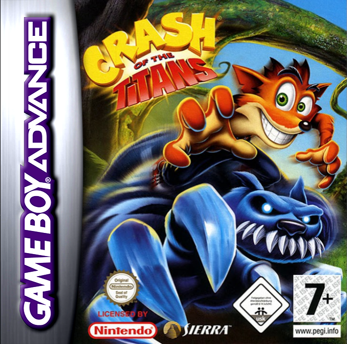 Crash Of The Titans — box-2D (EU)