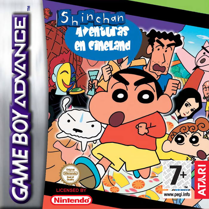 Crayon Shin-chan - Arashi O Yobu Cinemaland No Daibouken! — box-2D (SP)