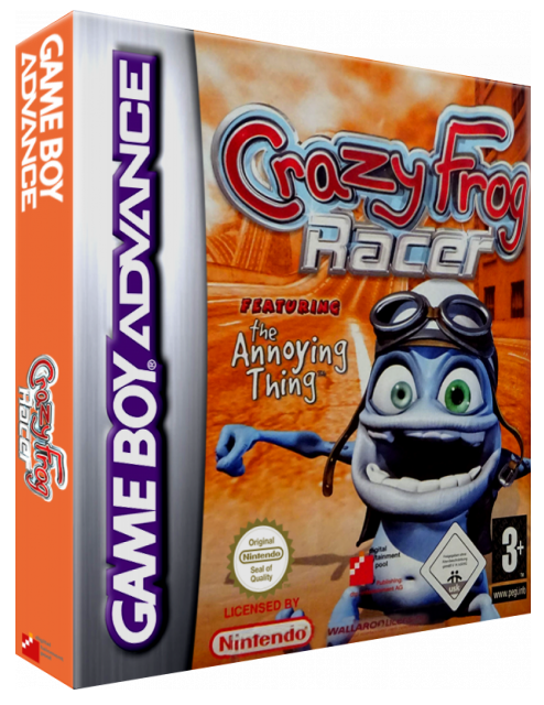 Crazy Frog Racer — box-3D (EU)