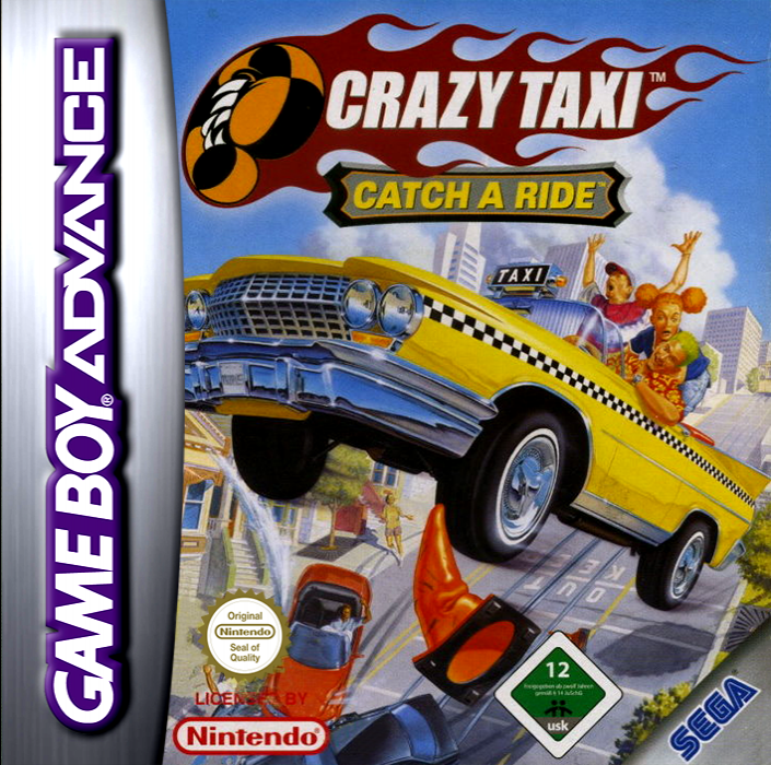 Crazy Taxi - Catch A Ride — box-2D (EU)