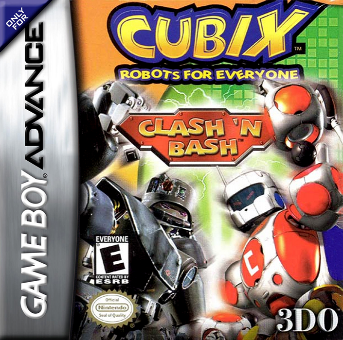 Cubix - Robots For Everyone - Clash 'n Bash box art