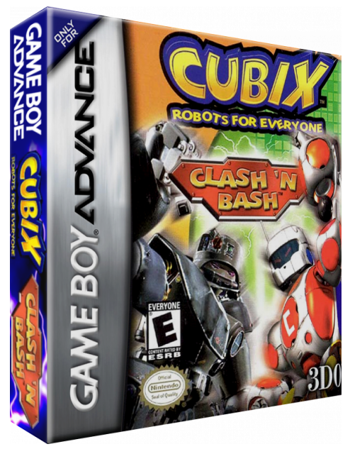 Cubix - Robots For Everyone - Clash 'n Bash — box-3D (US)