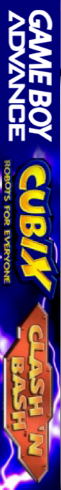 Cubix - Robots For Everyone - Clash 'n Bash — box-2D-side (US)