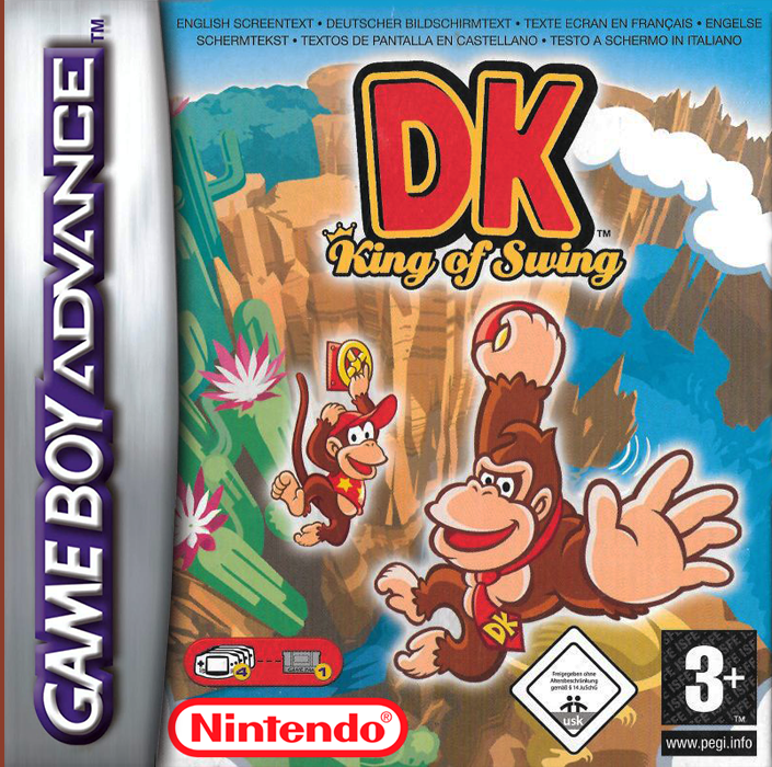 DK - King of Swing — box-2D (EU)