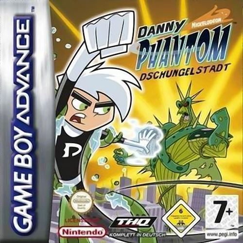 Danny Phantom - Urban Jungle — box-2D (DE)