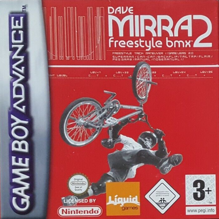 Dave Mirra Freestyle Bmx 2 — box-2D (EU)