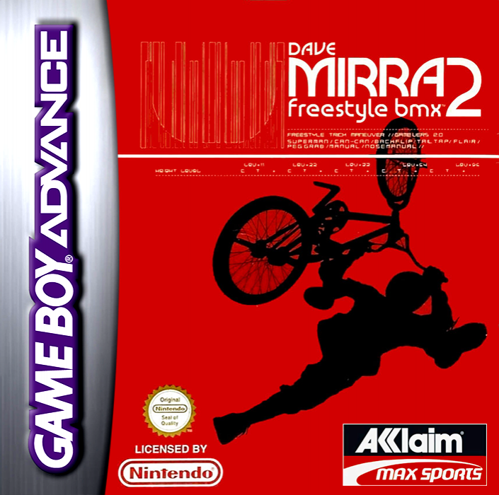 Dave Mirra Freestyle Bmx 2 — box-2D (FR)