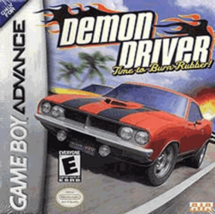 Demon Driver - Time To Burn Rubber! box art
