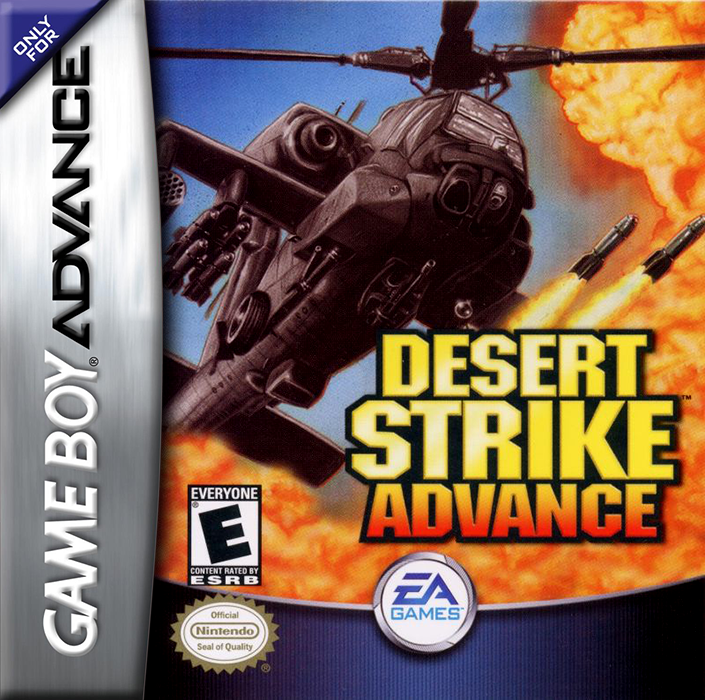 Desert Strike Advance box art