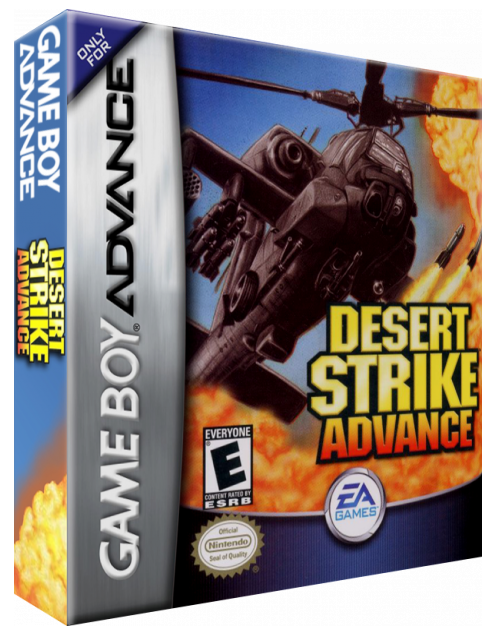Desert Strike Advance — box-3D (US)