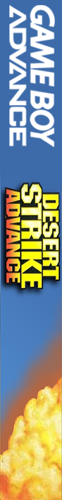Desert Strike Advance — box-2D-side (US)