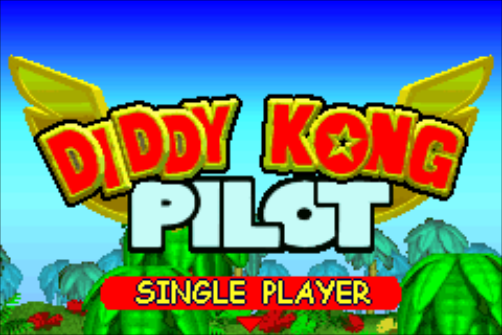 Diddy Kong Pilot — sstitle (WOR)