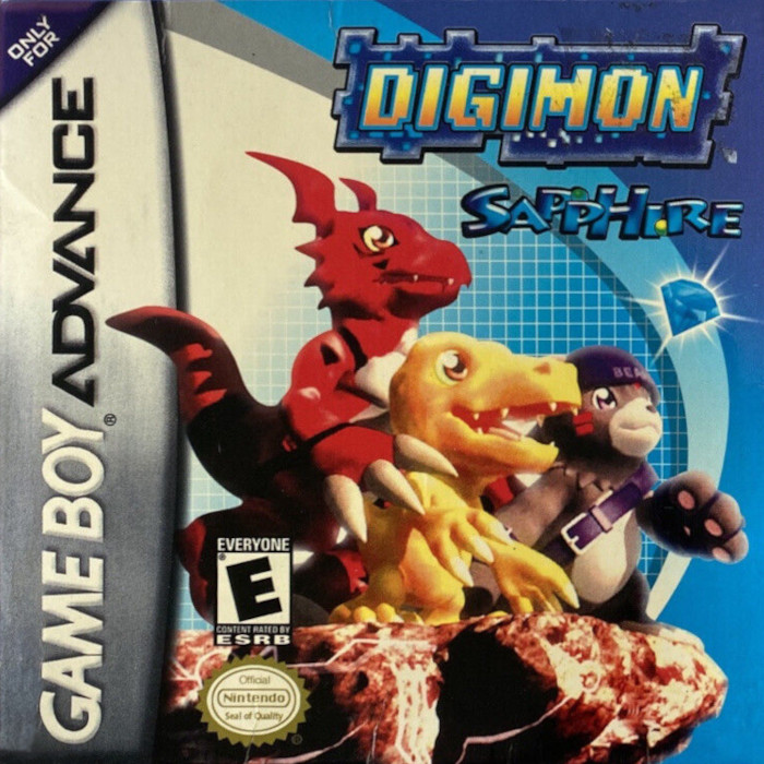 Digimon Sapphire box art