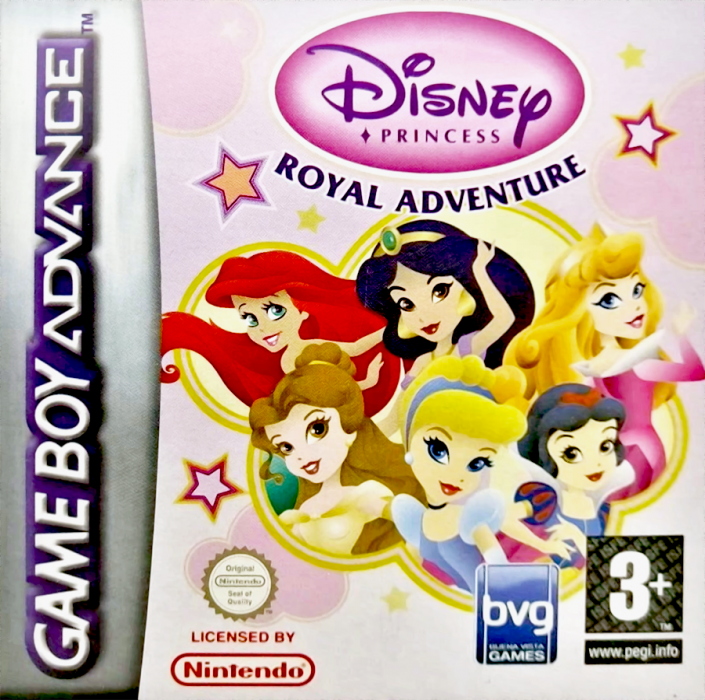 Disney Princess - Royal Adventure — box-2D (EU)