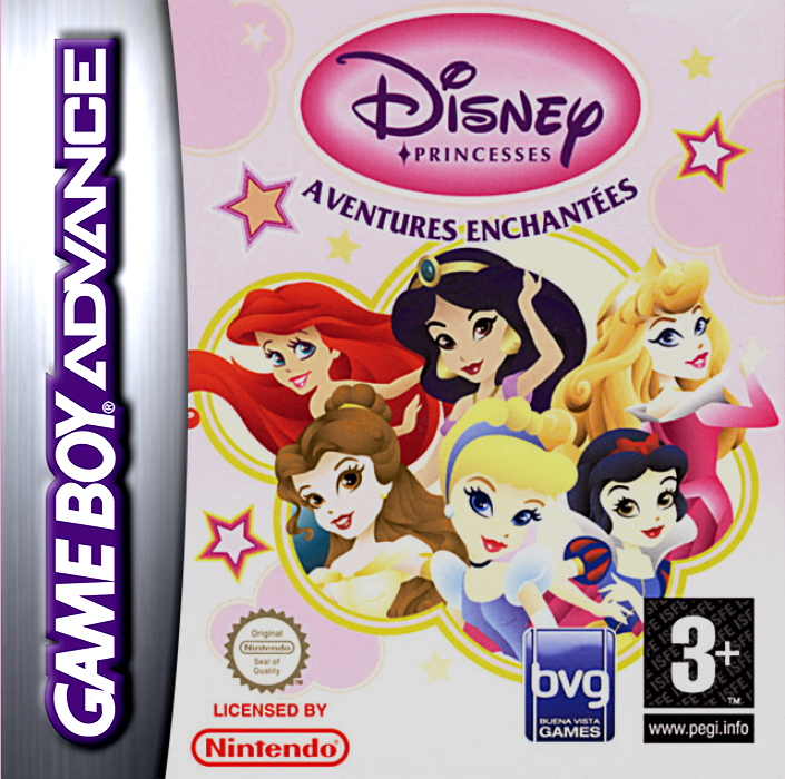 Disney Princess - Royal Adventure — box-2D (FR)