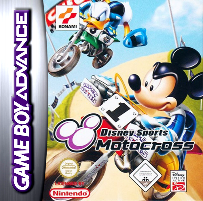 Disney Sports - Motocross — box-2D (EU)