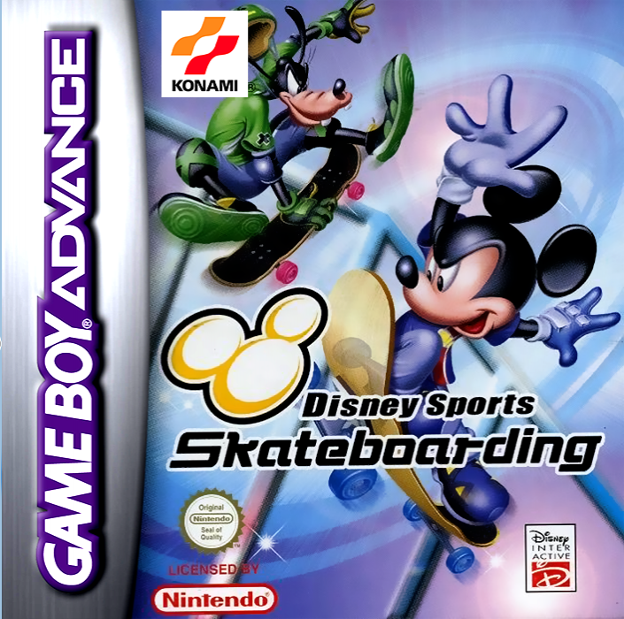 Disney Sports - Skateboarding — box-2D (EU)