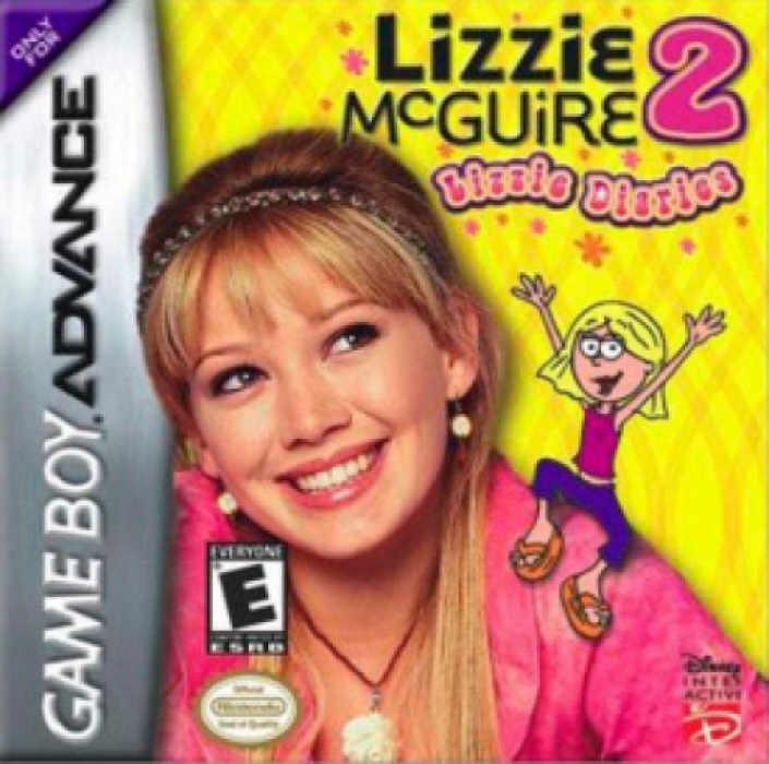 Disney's Game + Tv Episode - Lizzie Mcguire 2 - Lizzie Diaries — box-2D (EU)