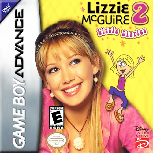 Disney's Game + Tv Episode - Lizzie Mcguire 2 - Lizzie Diaries box art